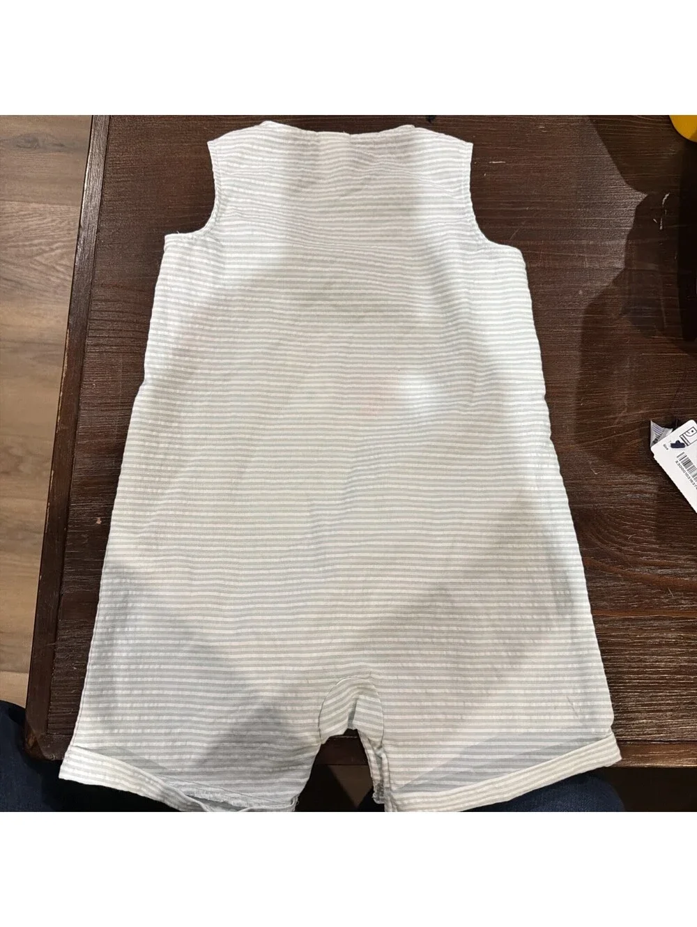 Carter's Baby Sleeveless Romper with Bunny and Carrot Pocket 18 Months